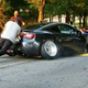 Illustration for article titled This Scion FR-S Stuck on a Speed Bump Proves That There is Such a Thing as Too Much Stance